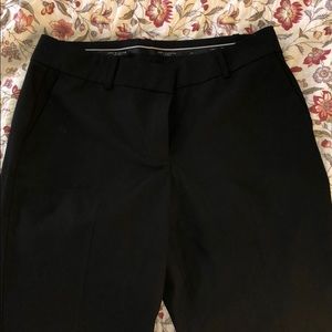 Ann Taylor Black straight legged Dress pants